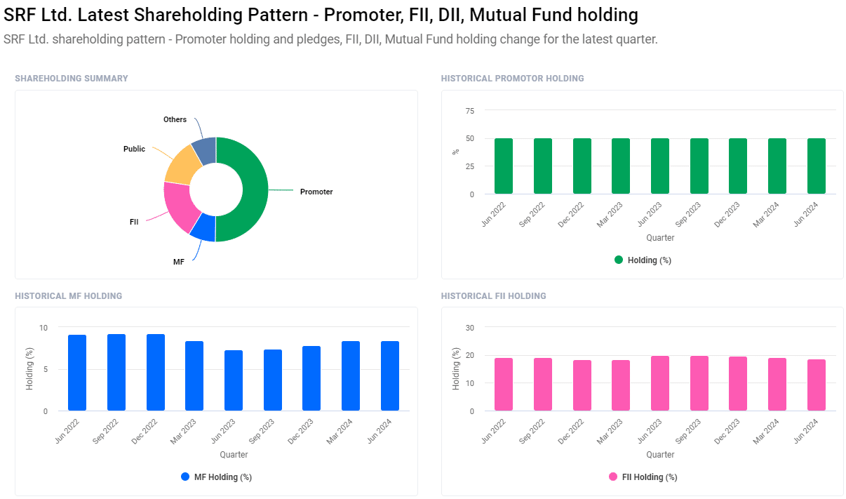 SRF Share Price Target From 2024 to 2030